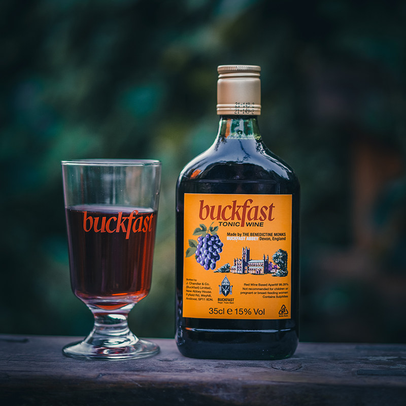 甜美不酸涩 英国进口buckfast红葡萄酒巴基加强型甜酒睡前晚安酒