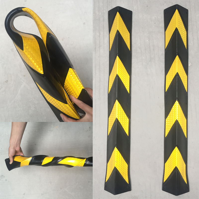Reflective rubber Corner of Corner Anti collision strip Retaining wall Parking lot Underground Garage security Anti collision strip Delineatorin the Hardware/Tool , Construction of protection , Transportation Security , Safety signs category - from Buy2taobao.com to provide professional Taobao agent buy service