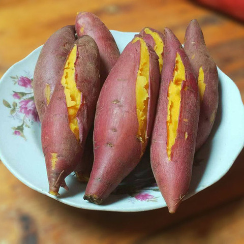 小香薯新鲜小红薯迷你鸡蛋黄心小地瓜番薯蜜薯现挖