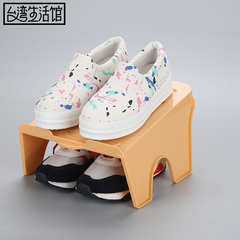 日本进口和匠简易鞋架塑料创意鞋子收纳架鞋柜整理架空间