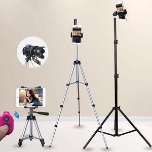 手机三脚架直播角支架固定快手录视频落地户外