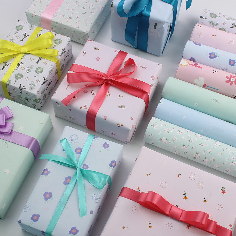 原创设计礼品纸 每日猫生 男女朋友情侣生日礼物包装纸(去比价)分类