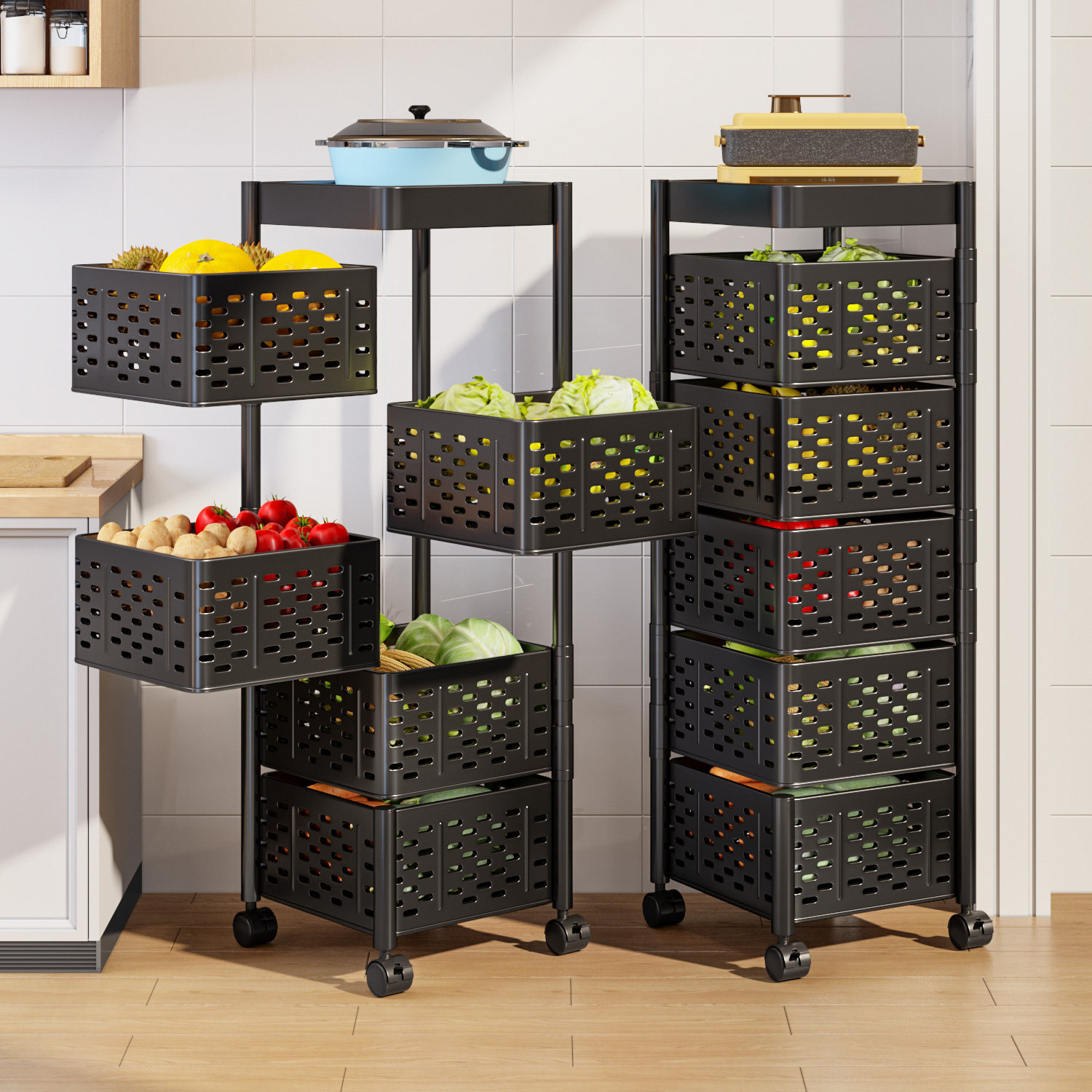 【果蔬篮置物架】图片_价格_多少钱_什么值得买