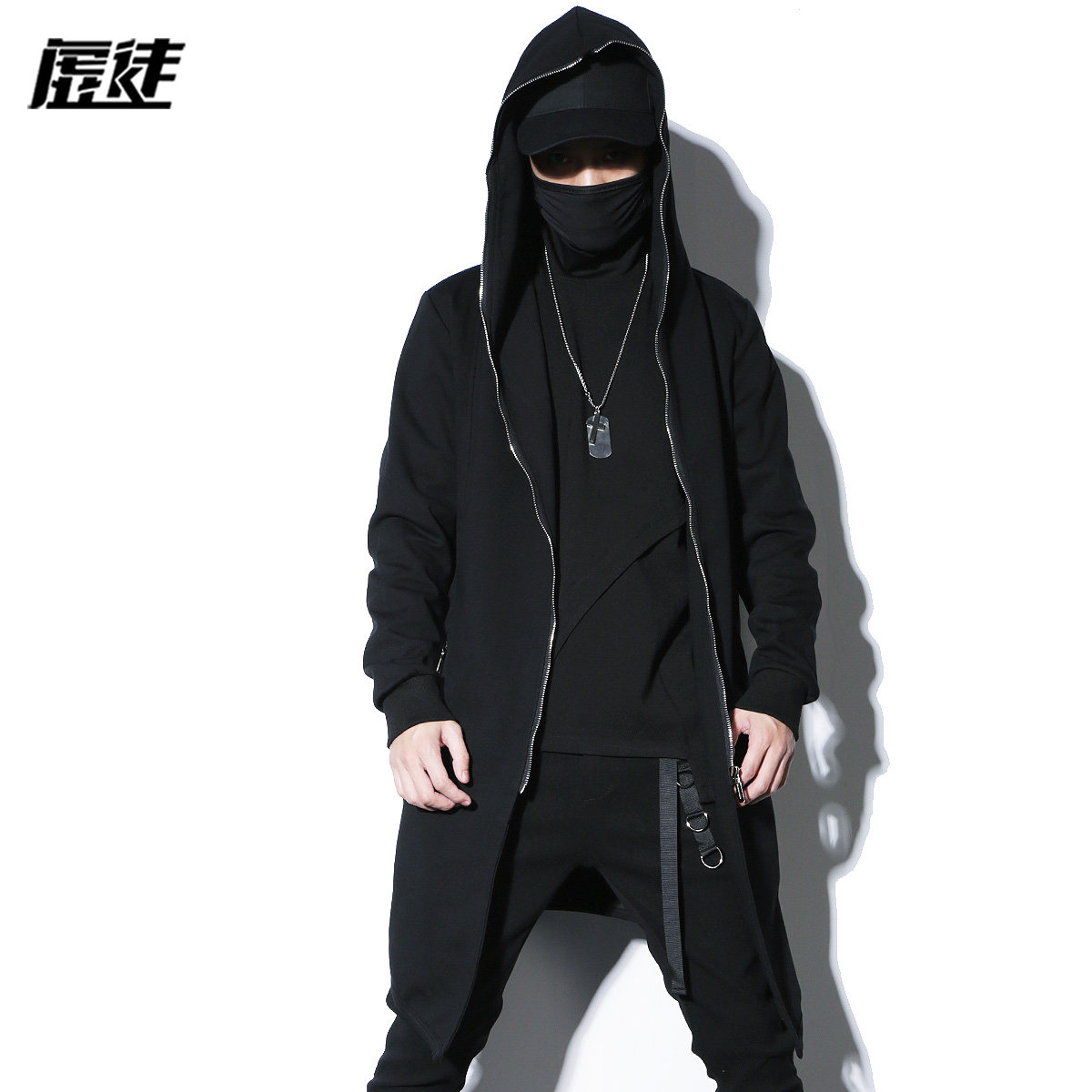 高街刺客信条风衣男春季潮流darker同款外套长款披风帅气斗篷优惠券