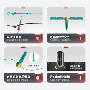 汉鼎鱼线线组鱼钩浮漂鱼漂子线双钩主线子线绑好鲫鱼新手易选套装