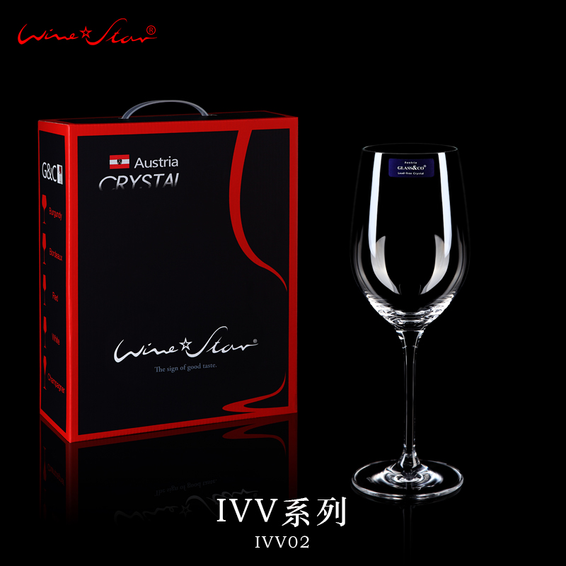 winestar高脚红酒杯进口无铅水晶玻璃杯基安蒂葡萄酒杯家用370ml在类目 餐饮具, 酒壶/酒杯/酒具, 酒杯中 - 来自Buy2taobao.com提供专业的淘宝代购服务
