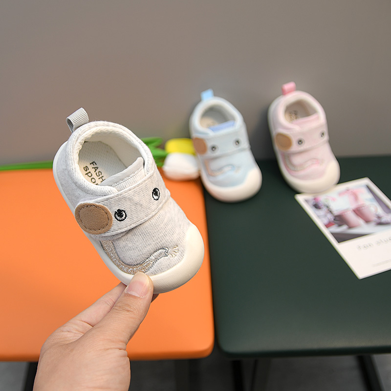 春秋婴儿鞋宝宝布鞋1-2岁男女婴幼儿学步鞋软底防滑防踢单鞋24新