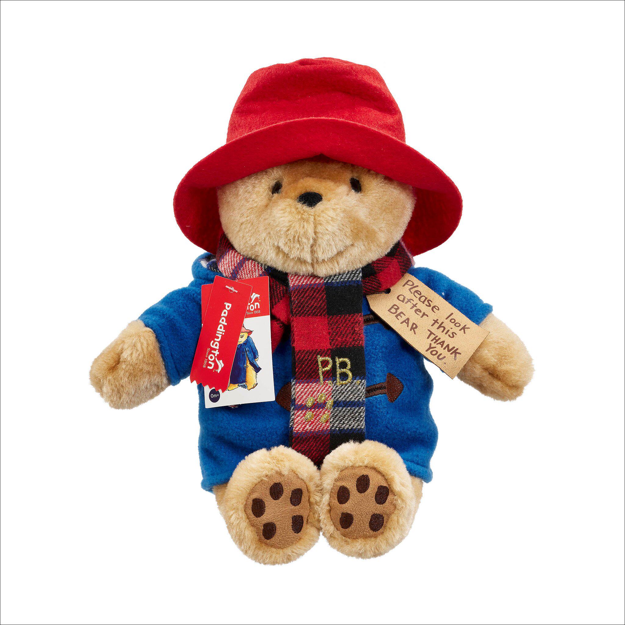 英国代购 harrods百货 paddington bear帕丁顿熊 玩偶毛绒玩具