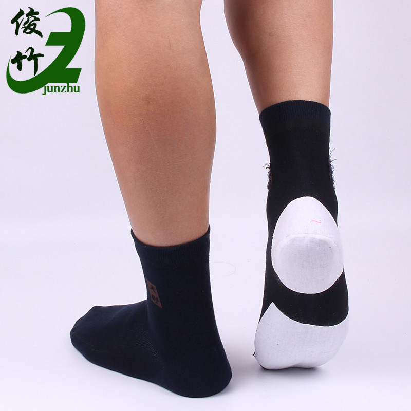 足裂袜 脚裂袜防治 男厚棉全脚型 双俊竹防裂袜