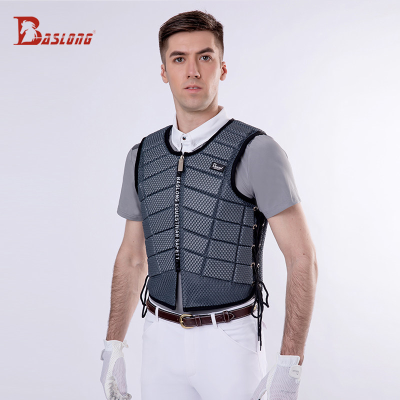 八尺龙马术护甲成人款骑马背心男女骑士防护装备安全防摔马术马甲