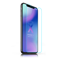 潮派iphoneX max防辐射钢化膜覆盖苹果xs防摔抗蓝光玻璃防爆贴膜