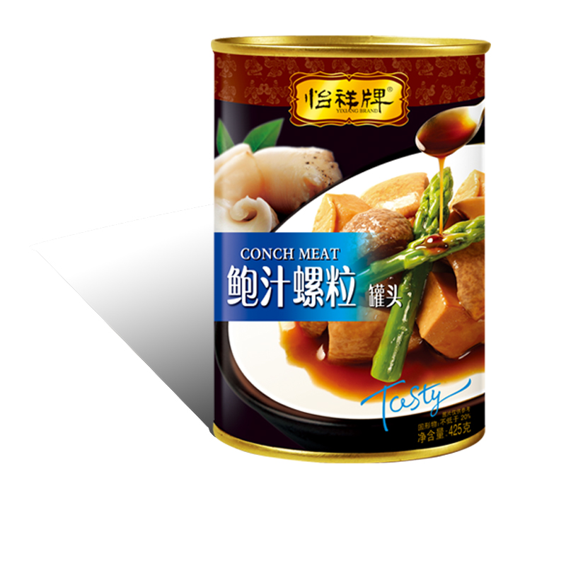 怡祥牌 鲍汁螺粒 新品罐装贝类即食海鲜罐头 特产海产制品 425g在类目 水产肉类/新鲜蔬果/熟食, 海鲜/水产品/制品, 贝类, 贝类制品中 - 来自Buy2taobao.com提供专业的淘宝代购服务