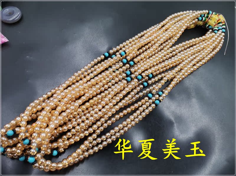 华夏美玉 6毫米108颗仿珍珠圆珠手链 可缠绕香槟色玉玛瑙手串|ruв категории Украшения,ювелирные изделия, браслет - от Buy2taobao.com для оказания профессиональной услуги покупки агента Taobao
