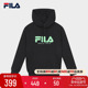 FILA 斐乐官方情侣连帽卫衣年秋季款男女同款宽松上衣