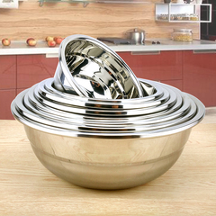 加深加厚不锈钢盆打蛋烘焙盆洗菜盆调料缸和面盆大汤盆沙拉盆厨具