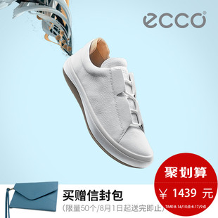 gucci龍頭系列限量 ECCO愛步 2020新款牛皮低跟單鞋圓頭系帶休閑鞋 清新系列431003 gucci系列