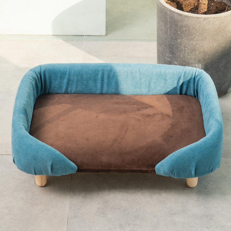 梅子猫&凯瑞猫沙发猫窝四季通用舒适透气网红布艺猫沙发床超大