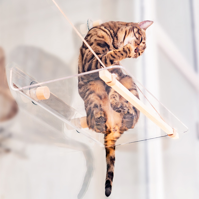 猫挂床吊窝猫吊床挂窝阳台猫咪用品睡觉猫吊床猫咪吊床悬挂式