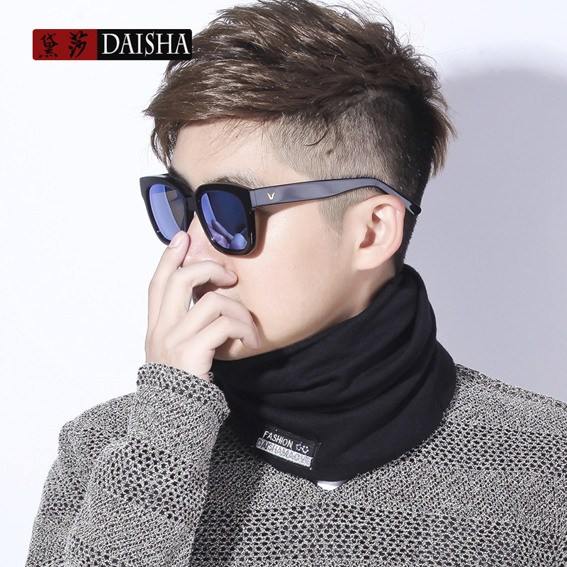 围脖男春夏防晒护颈帽子一体颈椎男士薄款围巾夏季空调护颈椎脖套