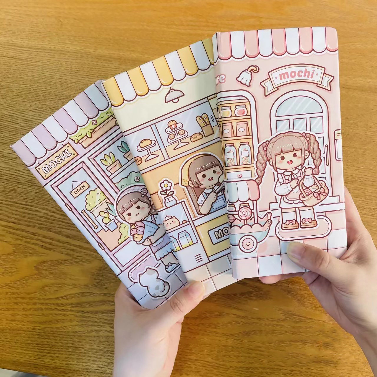 小麻薯手账本新款便宜的weeks手帐本胶带和贴纸套装礼盒网红方格纸