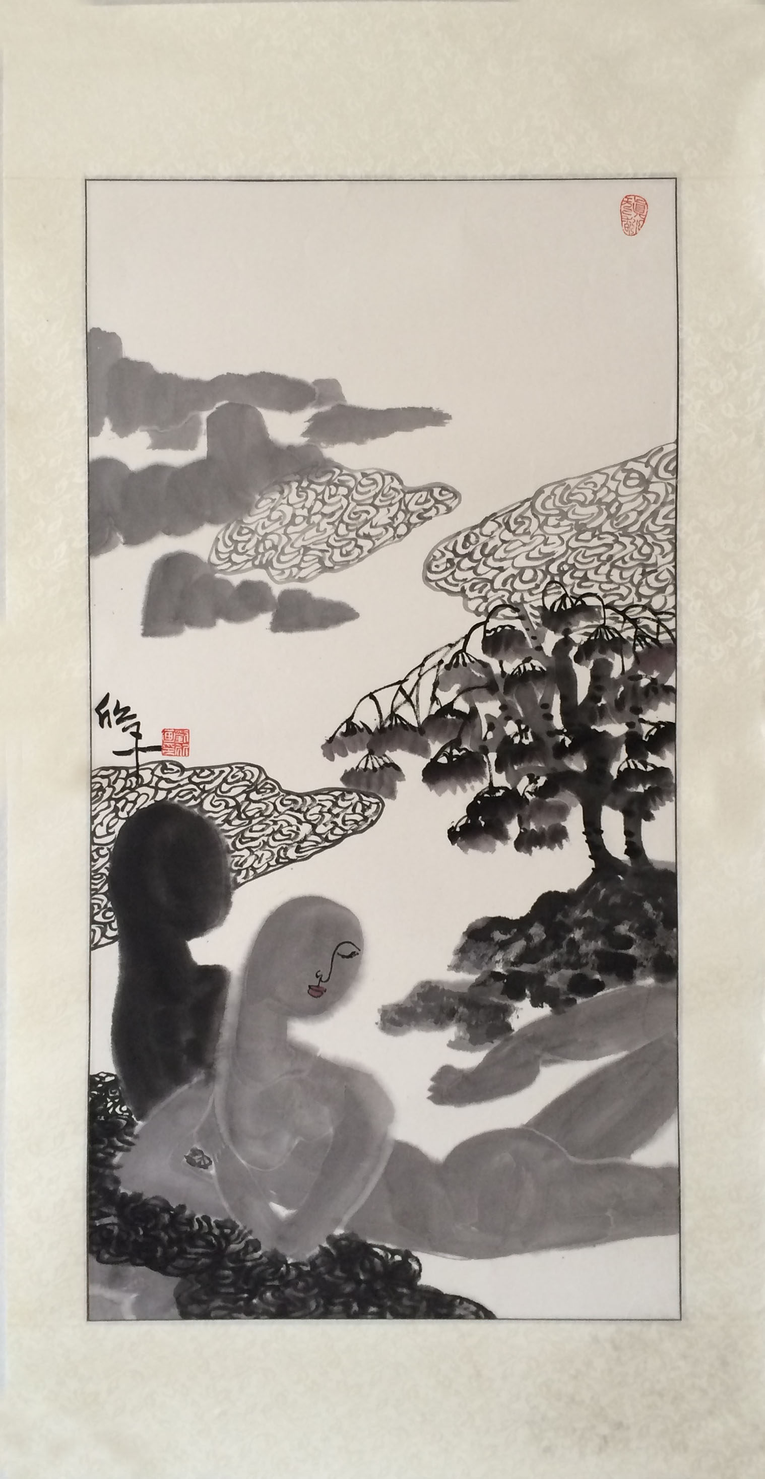 刘欣《女人花》中美协会员