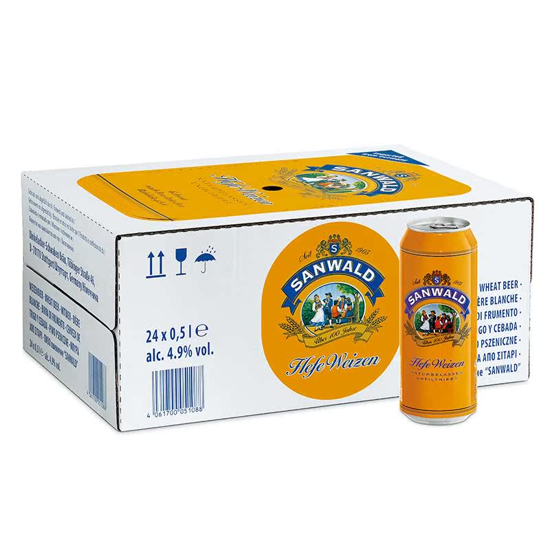 Oswald Stuttgart Sanwald White wheat beer 500ml*24 Listen Bulk Packin the Liquor , Beer category - from Buy2taobao.com to provide professional Taobao agent buy service
