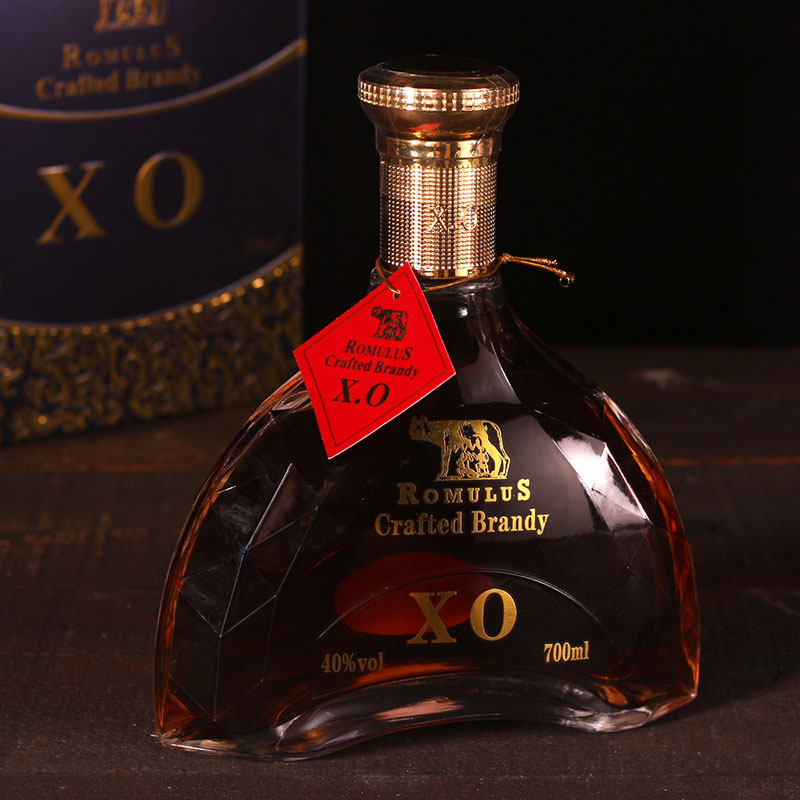 进口洋酒 xo白兰地酒 法国原液金樽brandy x.o 买一送一 新品特价