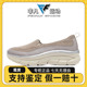 Skechers斯凯奇时尚厚底网面健步鞋女子轻便缓震休闲运动鞋158579