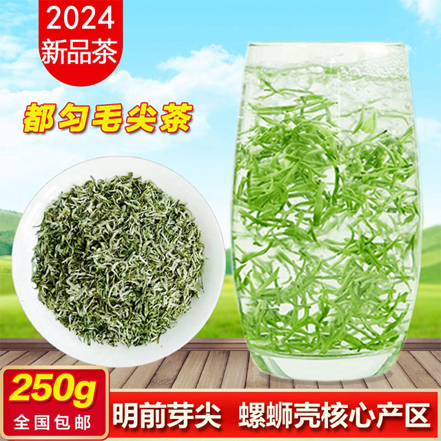 都匀毛尖茶2024新茶明前特级浓香