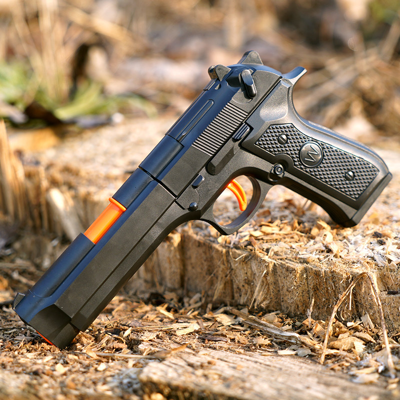 330领取1元券 省1元 伯莱塔m92awm吃鸡水弹枪双玩法玩具打苍蝇m249