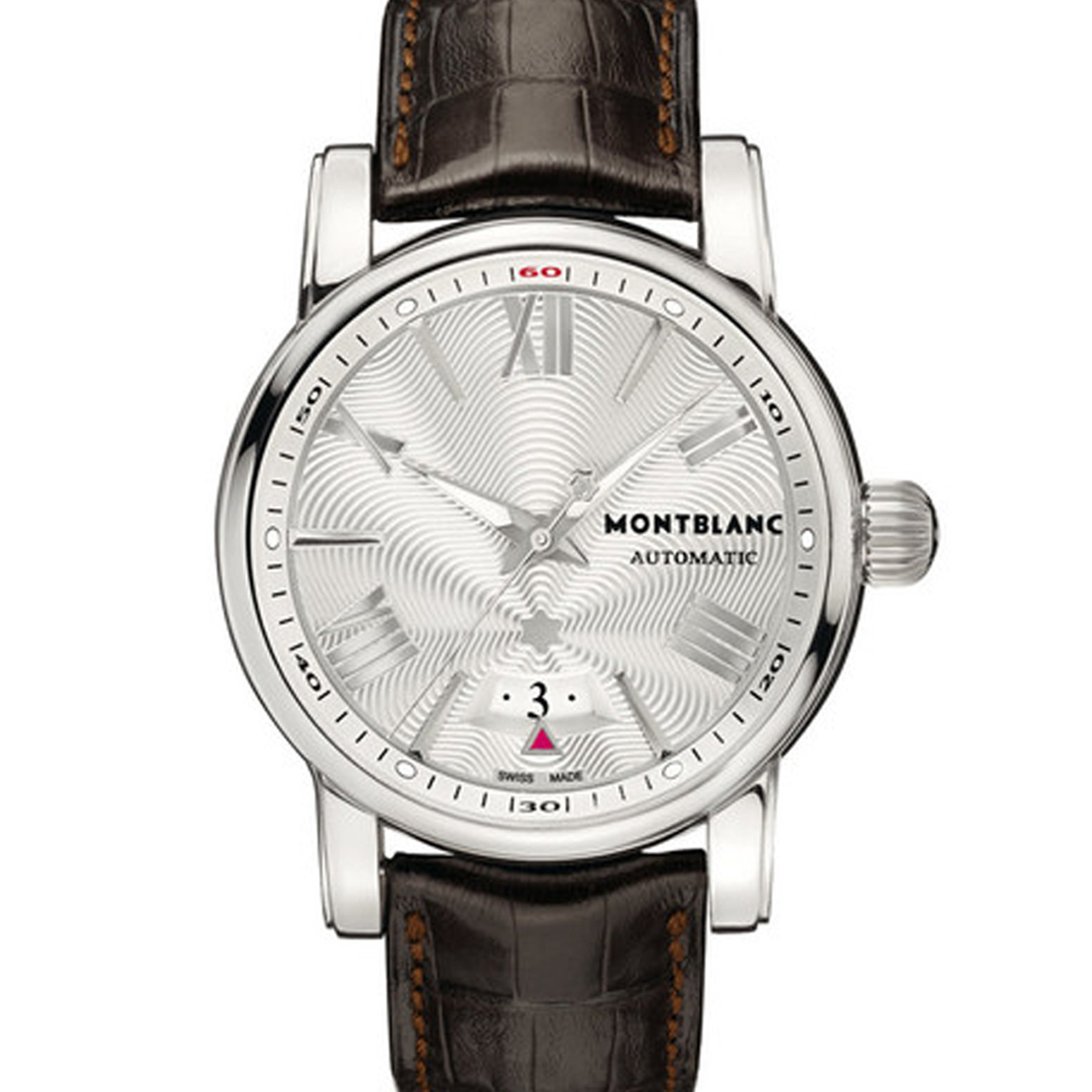 [9.5新]万宝龙明星系列u0102342自动机械灰面男表