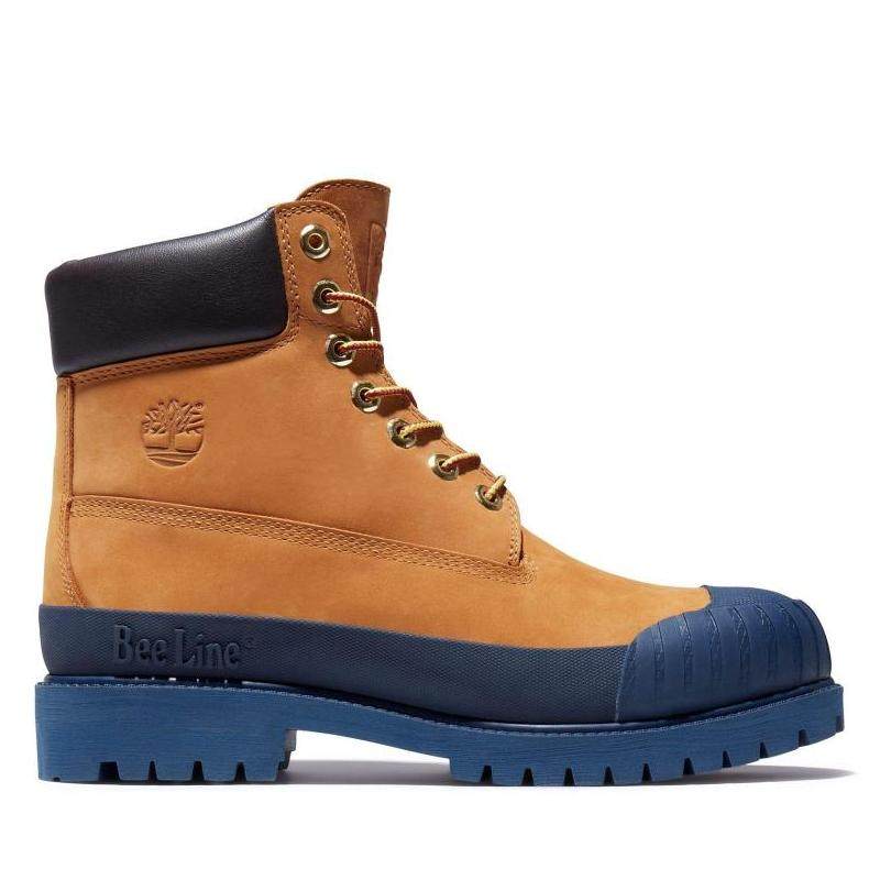 timberland添柏岚男靴秋冬大黄靴短筒防水皮面正品jxa2m3w231