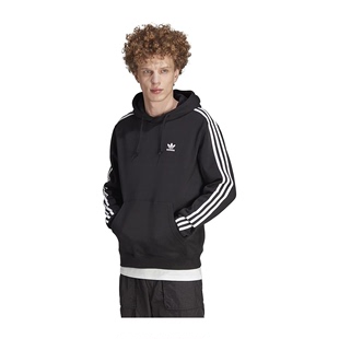 Adidas/阿迪达斯男士Adicolor连帽衫三叶草卫衣休闲套头衫IM0407