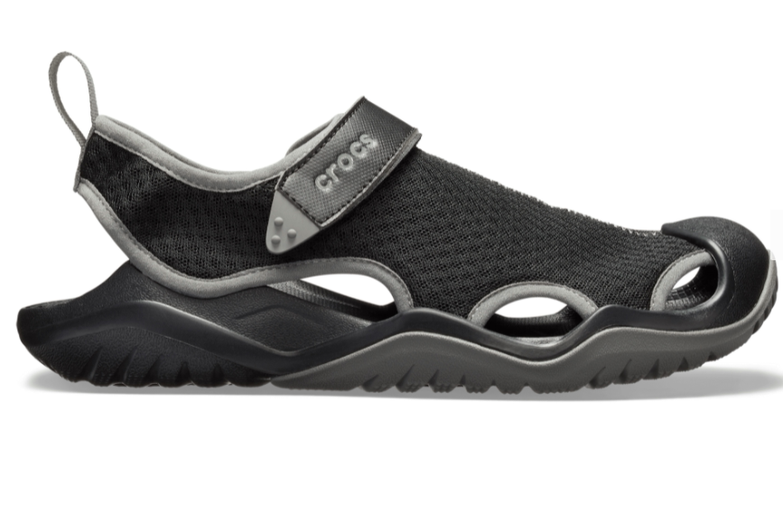 crocs/卡骆驰男鞋凉鞋网面包头渔夫鞋魔术贴夏季时尚正品86723