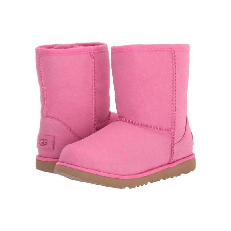 ugg儿童鞋女童女孩雪地靴大童小童防水反绒翻毛皮正品9248948