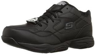 Skechers/斯凯奇男鞋休闲皮鞋仿皮舒适系带正品S9597W