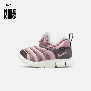 Nike耐克加绒毛毛虫儿童鞋秋冬新款大小童保暖轻便男童女童运动鞋