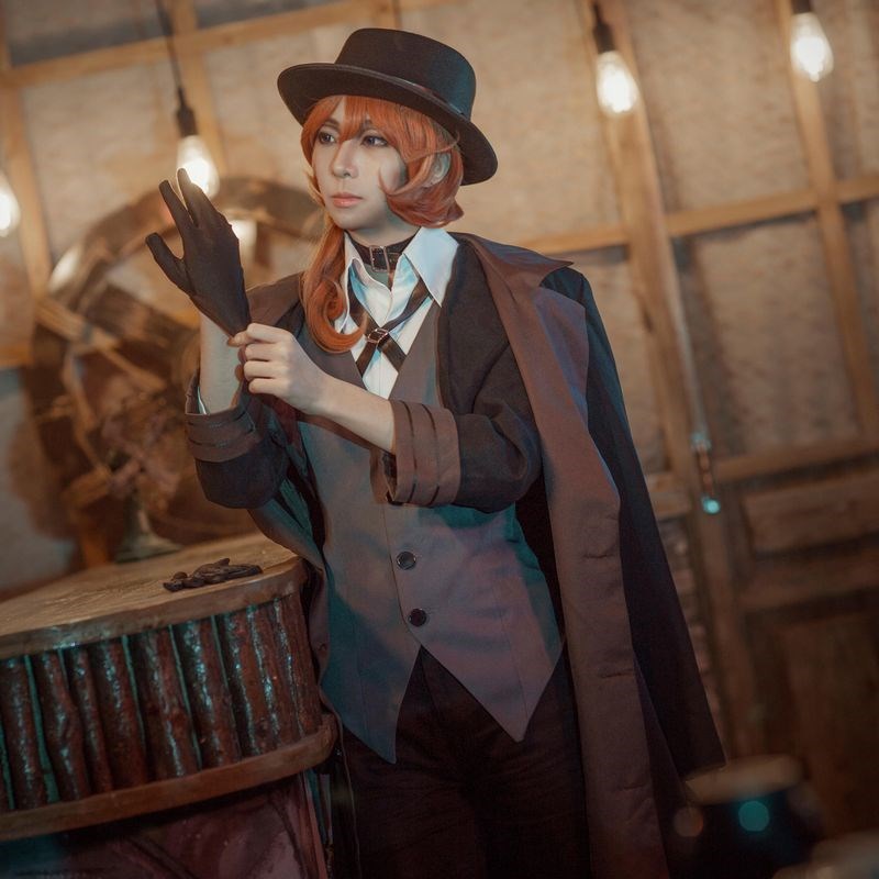 cosplay定制全套文豪野犬中原中也cos假发三分现货动漫服装妄想在类目 模玩/动漫/周边/cos/桌游, Cosplay服饰/道具/服务, Cosplay男装中 - 来自Buy2taobao.com提供专业的淘宝代购服务