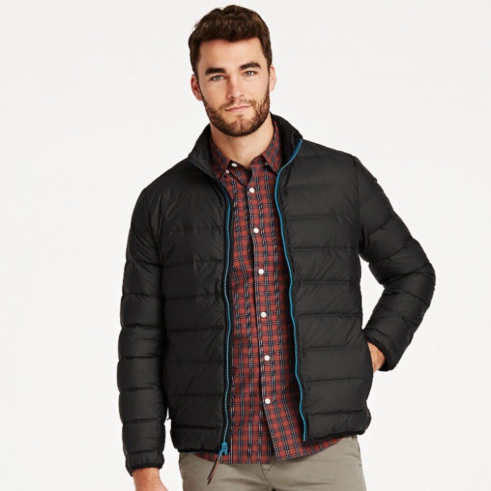 美国羽绒服男_timberland/添柏岚 男士经典灰鹅绒羽绒服夹克/外套 700