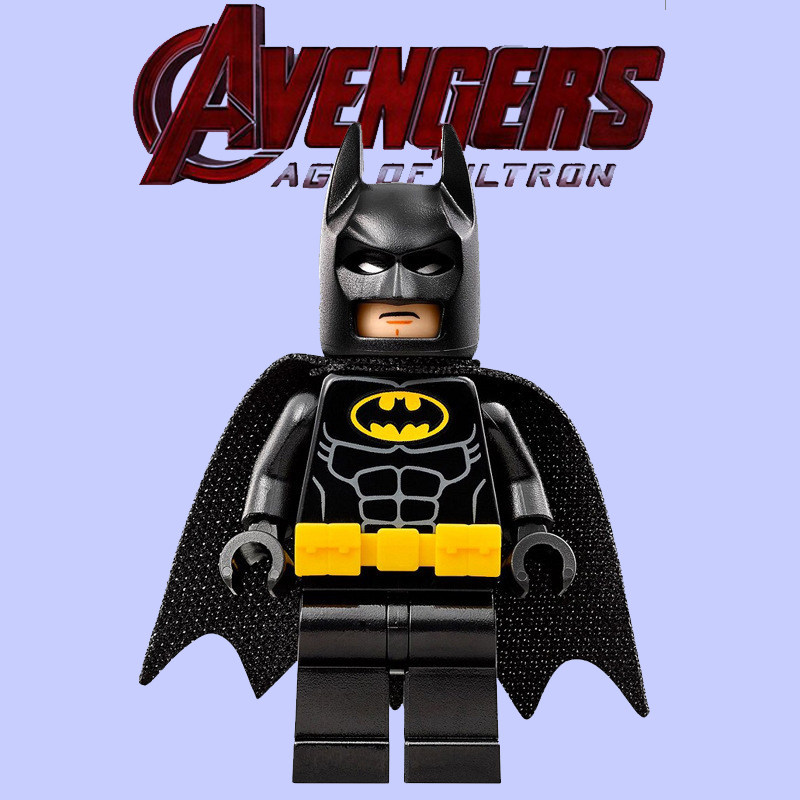 兼容乐高211803-1超级英雄蝙蝠侠大电影70920限量拼砌人仔sh312