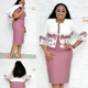 African fashion plus size long-sleeved women dress 2XL-6XL