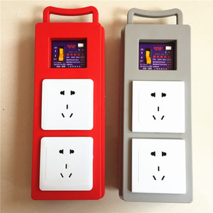 防摔塑料工地工业移动手提式拖线板电箱电源接线漏电开关箱配电箱