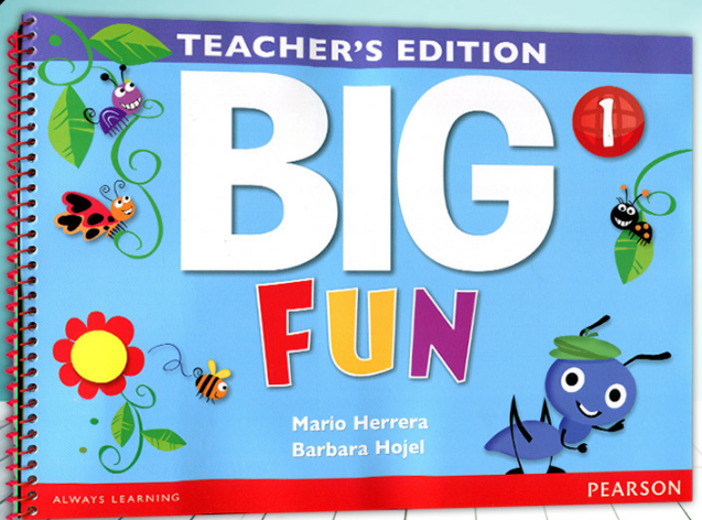 原版进口外图英文bigfun1级别teacheredtion教师儿童读物原版书