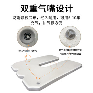 蔚来ec7/es6/es7/et5t/et7/es8车载拉丝充气床垫自驾露营垫后备箱