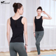 沙洛尔瑜伽服女新款专业跑步背心速干透气外穿短袖健身房运动套装