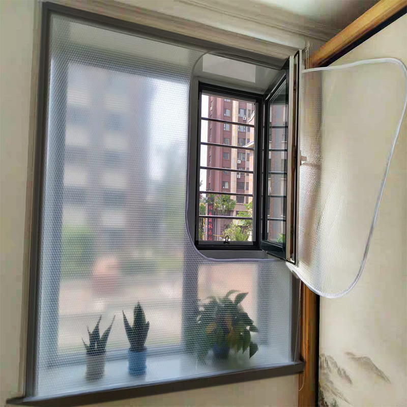 00天猫新品静电喷水贴窗户保温膜花房玻璃棚隔热防寒保暖贴膜门窗密封