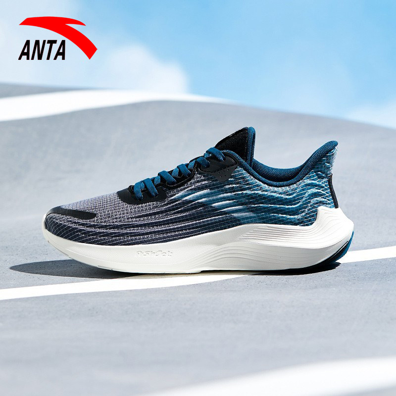 安踏男鞋毒刺跑步鞋a-shock科技跑鞋冬季新款轻便休闲透气运动鞋