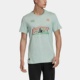 阿迪达斯 男子漫威联名运动休闲透气圆领运动型格短袖T恤 FN1762