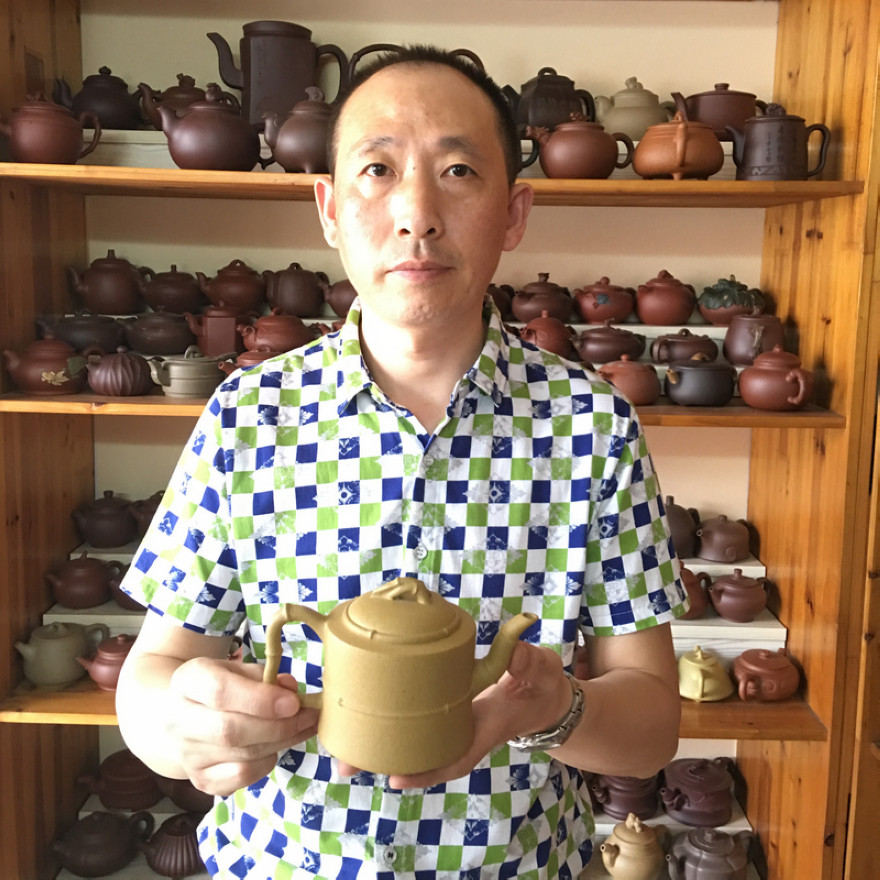 助理工艺美术师 余勇 劲竹 400cc 原矿段泥