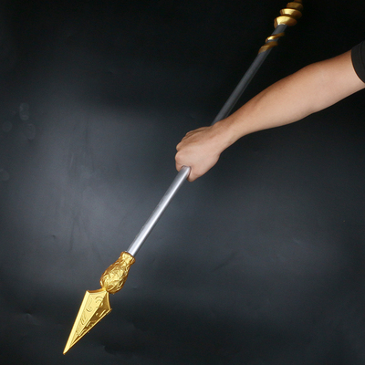 现货 哪吒降妖 火尖枪 红缨枪武器cos道具电影动画儿童玩具